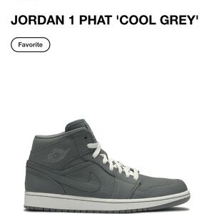 Jordan 1 Phat Cool Gray